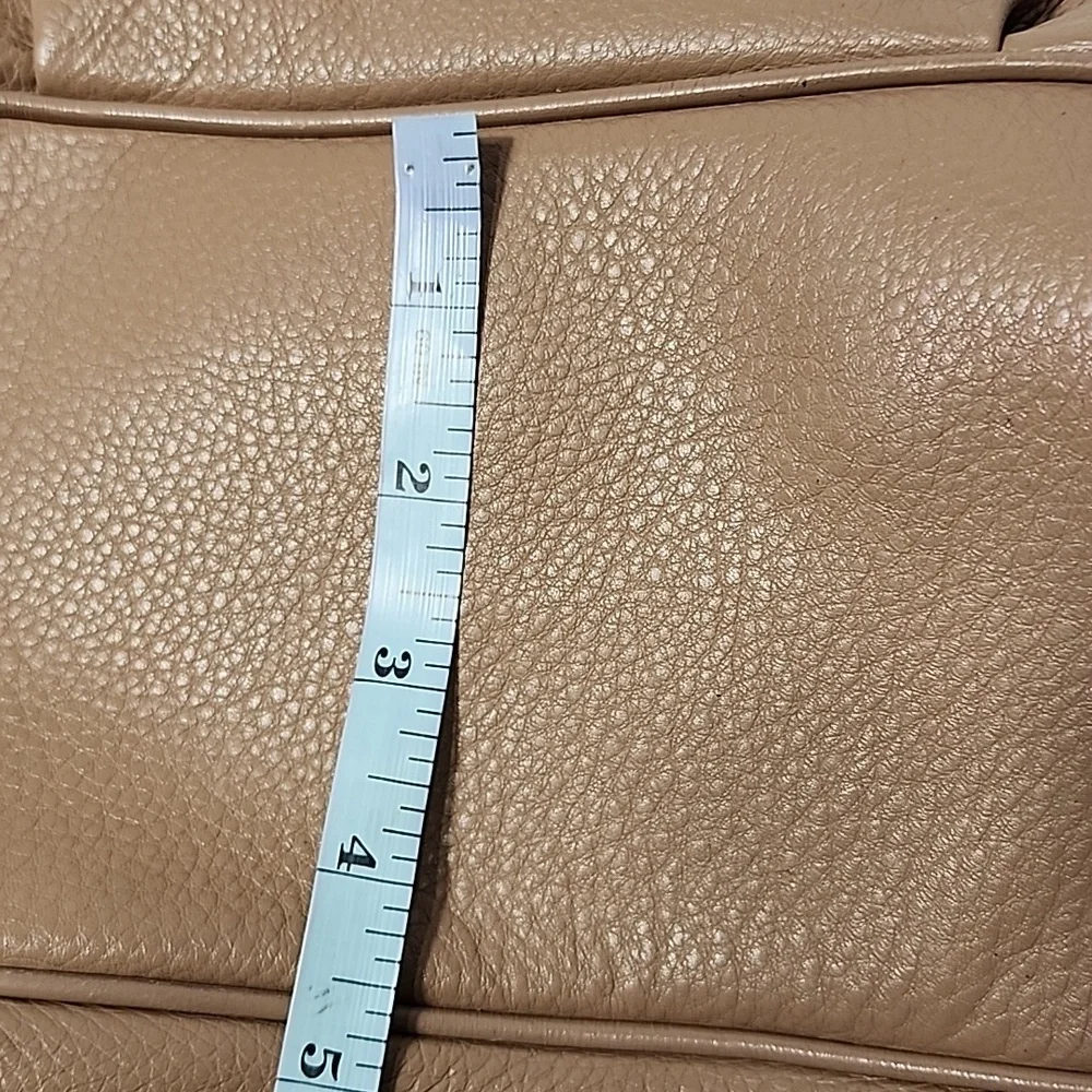 MICHAEL KORS FULTON XL Leather Tote Bag Satchel Shoulder Bag Multi‎ Section Hobo